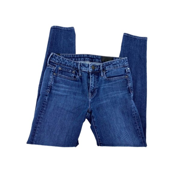Vince Blue High Rise Skinny Jeans | Made in USA - Picture 4 of 6